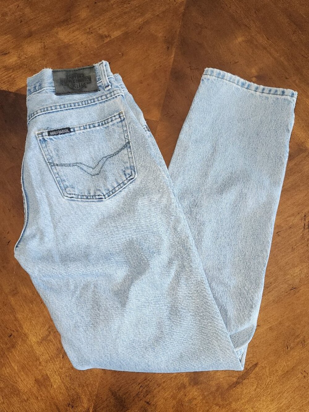 Vintage Harley Davidson jeans, womens 28w x 30L